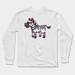 Cool Zebra Long Sleeve T-Shirt